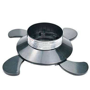 Imagem de RANDDER Base de cilindro de propano, 473 g/453 g cartucho de gás ABS suporte de base de plástico ABS suporte fixo, base de tanque de gás dobrável de substituição para acampamento, caminhada ao ar livre