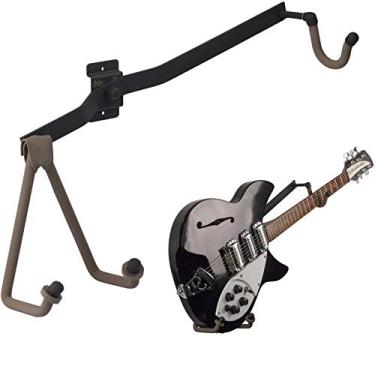Imagem de String Swing Suporte horizontal de baixo perfil estreito para baixo suporte de parede plana e guitarras elétricas - 1 unidade CC151-LPN-FW