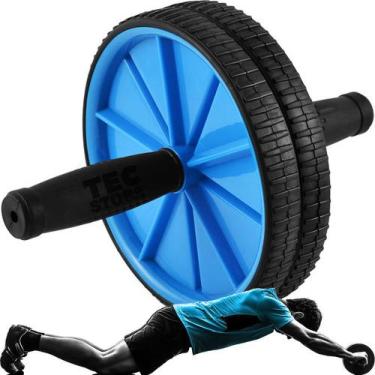 Imagem de Roda Rolo Abdominal Lombar Exercício Funcional Fitness Wheel - Mbfit