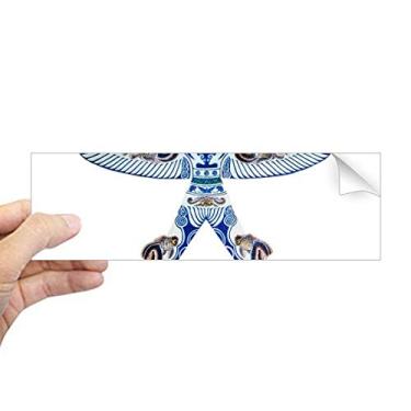 Imagem de DIYthinker Adesivo retangular com estampa tradicional de pipa de cultura chinesa para notebook, janela