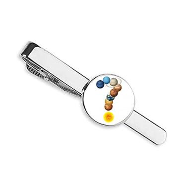 Imagem de Marcadores de interrogação Planetária com prendedor de gravata para presente para homem de negócios