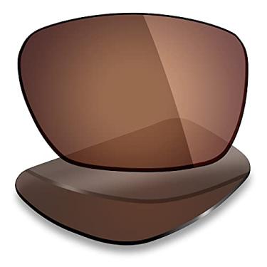 Imagem de Mryok Lentes de substituição para óculos Oakley Sliver Stealth – Opções, Polarizado - Marrom bronze, One Size