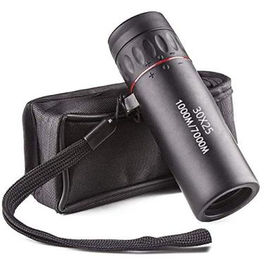Imagem de Telescópio monocular de alta definição, mini-telescópio à prova d'água portátil militar com zoom 8X 30X25