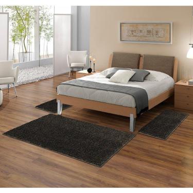 Imagem de Tapete 50x100cm Charmin São Carlos  Cinza