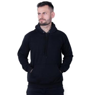 Imagem de Moletom Blusa de frio Masculina Fechada Bolso e Capuz-MV2-Masculino