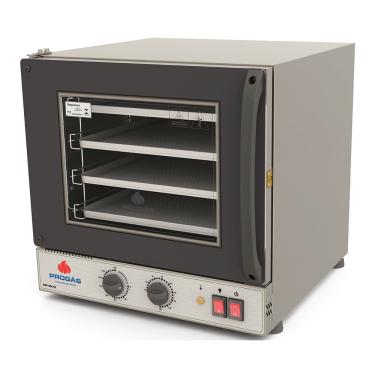 Imagem de Forno Turbo Elétrico Progás Fast Oven 56L Preto PRP-004