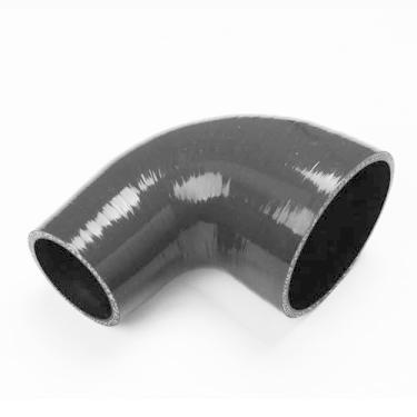 Imagem de JOIUYOLJ Mangueira de cotovelo de redução de 90 graus ID 1,5 a 5.1 cm (38 mm a 51 mm) para tubo de admissão de ar direto universal Turbo Intercooler reforçado 4 camadas 5,4 mm (90D-ID38-51)