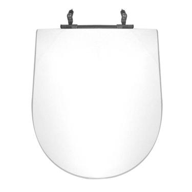 Imagem de Assento Sanitário Poliéster para Louça Riviera/smart celite Aço Branco