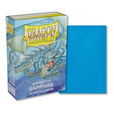 Imagem de Dragon Shield Matte Mini Japanese Sapphire 60 ct Card Sleeves Individual Pack