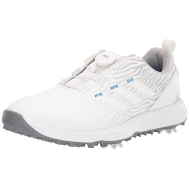 Imagem de adidas Tênis de golfe feminino S2g Boa, Calçados Branco/Calçados Branco/Cinza Dois, 40