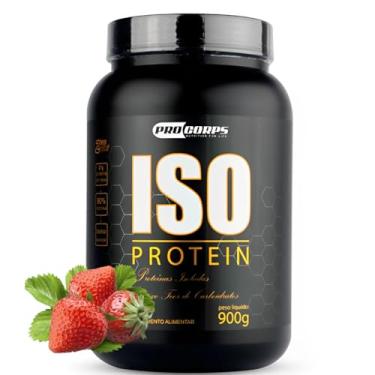 Imagem de Whey Protein Isolado Sem Lactose Em Pote De 900g (Grande, Morango)