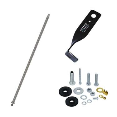 Imagem de Suporte de Antena Novo Volkswagens Delivery + Prolongador Inox 60cm + 