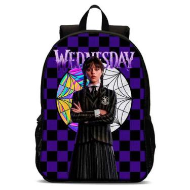 Imagem de Mochila Escolar Masculino Feminino Wandinha Volta às Aulas - UseNerd, 