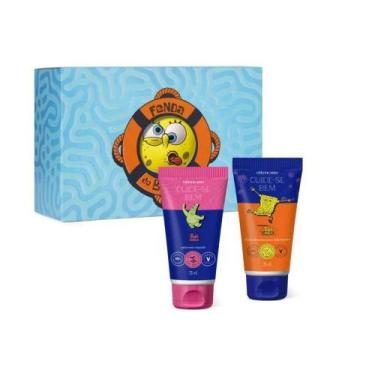 Imagem de O Boticário Kit Miniaturas Cuide-se Bem Bob Espoja (3 itens)