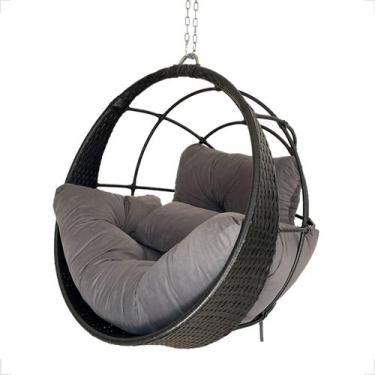 Imagem de Balanço Suspenso Ninho Ômega Cadeira Ninho Gourmet Alumínio - Fexx Fib