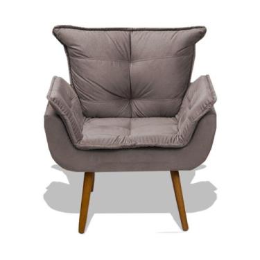 Imagem de Poltrona Grecia Cadeira Sala Recepção Clínica Consultório Amamentação 