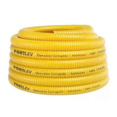 Imagem de Corrugado Conduite 25mm 3/4 Reforçado Rolo 50 Metros - FORTLEV