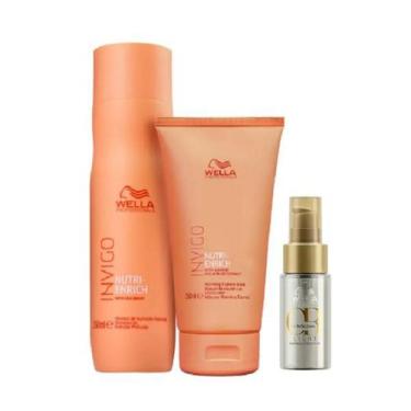 Imagem de Wella Professionals Invigo Nutri-Enrich Shampoo 250ml+Mascara Warming 