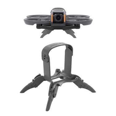 Imagem de Trem de pouso Avata 2, trem de pouso aranha para DJI Avata 2, perna de extensão de liberação rápida dobrável ajustável de 41 mm de altura para acessórios Avata 2, suporte de proteção de trem de pouso