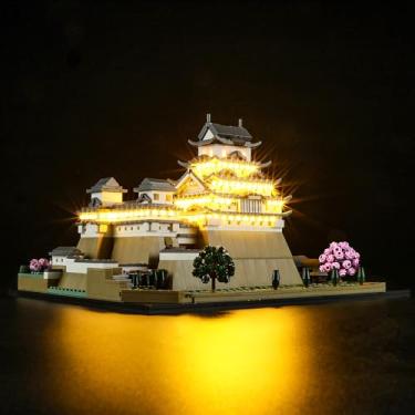 Imagem de MENZAVA LED Light Set Compatible with 21060 Himeji Castle Architecture Building Blocks Model - Model Set NOT Included
