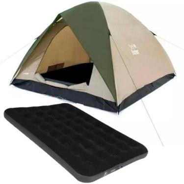 Imagem de Barraca Camping Araguaia Alta Premium Impermeável 5 Pessoas + Colchão 