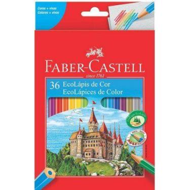 Imagem de Lápis de Cor Sextavado Estojo 36 Cores - Faber Castell