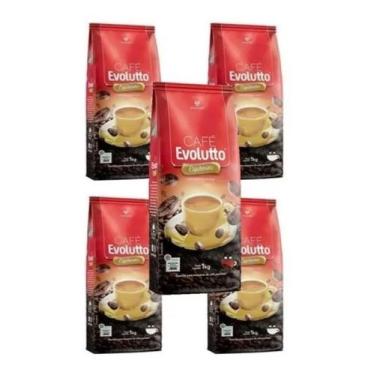 Imagem de 5 kilos café evolutto espresso grãos