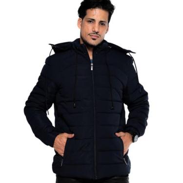 Imagem de Jaqueta Nylon Bobojaco Puffer Microfibra Com Fone De Ouvido - Awada, P