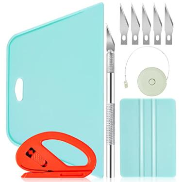 Imagem de GIRAFVINYL Ferramentas de Papel de Parede para Descascar e Colar Papel de Parede, Kit de Ferramentas de Alisamento de Papel de Parede, Rodo de Janela para Papel Contact, Descascar (, Tl-23)