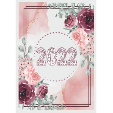 Imagem de agenda semanal 2022: agenda anual 2022 |citas y pensamientos positivos para mantenerte motivado toda la semana | agenda 2022 a4 | Calendario 2022 | ... organizador y ... semana |planner 2022