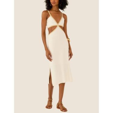 Imagem de Vestido Tricot Cut Out Vies Constraste Maria Filó-Feminino