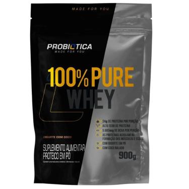 Imagem de 100% Pure Whey Refil (900g) Probiótica