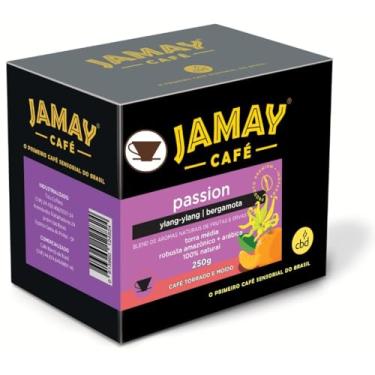 Imagem de Café Passion Jamay 250g Blend Especial Premium com Aromas 100% naturais Destaca-se Pelas Notas Marcantes de Bergamota e Ylang-Ylang Proporcionando uma Experiência Única e Sofisticada. (250 gramas, Moído)