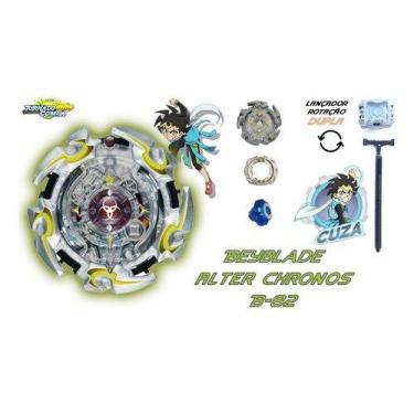 Imagem de Beyblade Burst Alter Chronos + Lançador Beyblad  - Tornado Gyro, Beybl