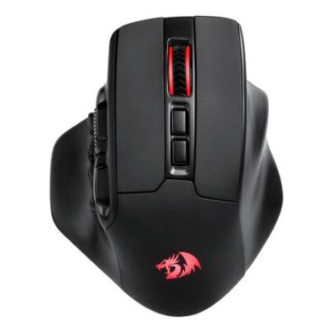 Imagem de Mouse Gamer Redragon M811 Rgb Pro Aatrox Mmo Sem Fio, Preto