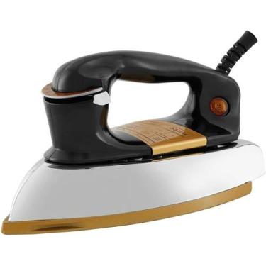 Imagem de Ferro de Passar Roupa a Seco Philco Retrô PFE01P Retrô 1100W Preto e D