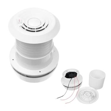 Imagem de Ventoinha de exaustão de cabeça de cogumelo RV Motorhome Ventilação de teto Ventilador de resfriamento