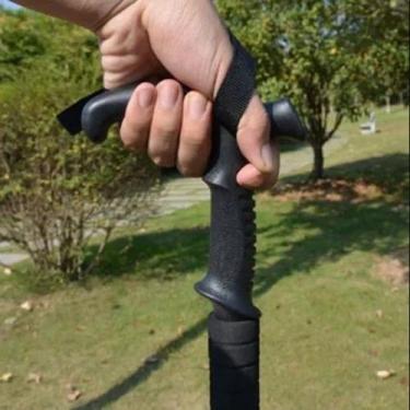 Imagem de Bengala Bastão Para Caminhada Trilha Trekking Ajustável em Alumínio - 