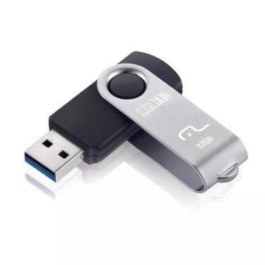 Imagem de PenDrive Twist 32GB USB 3.0 - 10x Velocidade - 15MB/s Gravação, 50MB/s Leitura
