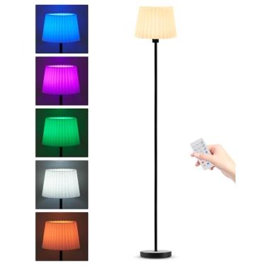 Imagem de UMEXUS Luminária De Chão Sem Fio Recarregável Para Quarto, Luminária De Chão De 57" Com Bateria E Dimerizável, Pequena Luminária De Canto Alta Com Controle Remoto E Temporizador, Iluminação Ambient