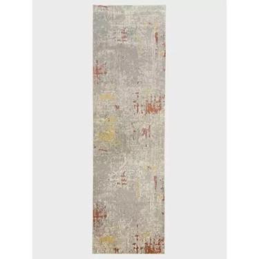 Imagem de Passadeira Trilho Estonado Radiant Vermelho 2,5M 72X250Cm - Tapete Mag