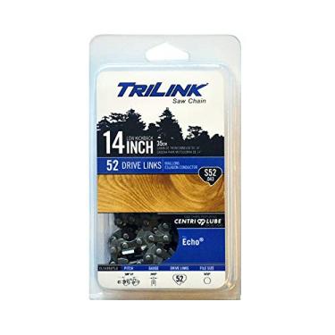 Imagem de TriLink CL14352TL2 Corrente Loop 3/8 LP SEMI-Cinzel .043 52DL, Preto