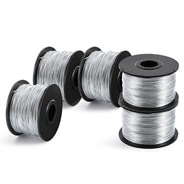 Imagem de NEWTRY 5 peças de arame de amarração de vergalhão apenas para máquina automática de amarração de vergalhão NEWTRY (5 peças de arame de amarração de vergalhões)