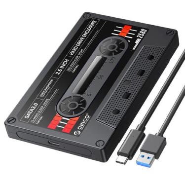 Imagem de Compartimento de disco rígido ORICO USB C to SATA III para HDD SSD de 