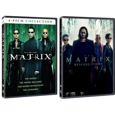 Imagem de Generic Coleção De Dvds Keanu Reeves - Matrix: 5 Filmes: Matrix / Reloaded Revolutions Animatrix Resurrections