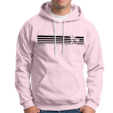 Imagem de Moletom Moda Casual Masculino Feminino Blusa De Frio Em Algodão Com Capuz-Unissex