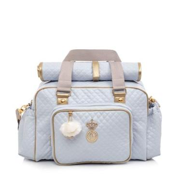 Imagem de Bolsa Maternidade Lequiqui Viena Grande - Azul Claro