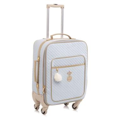 Imagem de Mala Maternidade com Rodinhas Lequiqui Viena - Azul Claro