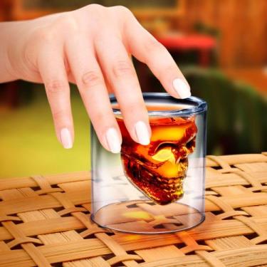 Imagem de Copos para Whisky Caveira Doomed - 6 Unidades - Yaay