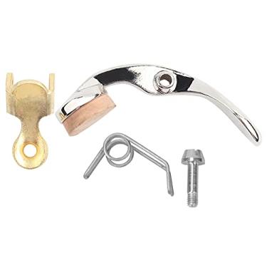 Imagem de Chave da água da trompete grcfumo, chave de água do trompete de cobre, montagem da chave da válvula de trompete, reparo de instrumentos de chave de água conjunto com parafuso para